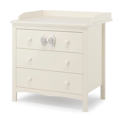 Lilli chest of drawers with 3 drawers - white