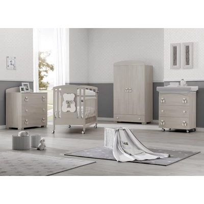 Dudu chest of drawers with 3 drawers - sand color