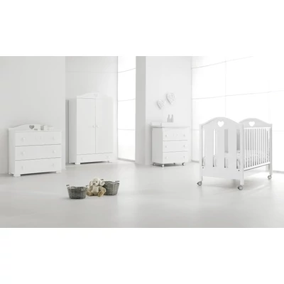 Dolce crib - white