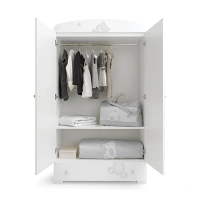 Nido 2-doors cabinet - white