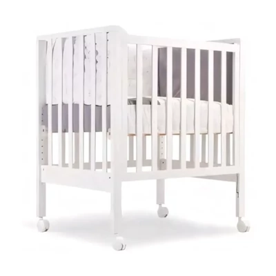 Cradle/Crib, Convertible, Adjustable Height, Sage Green – ER Evolution