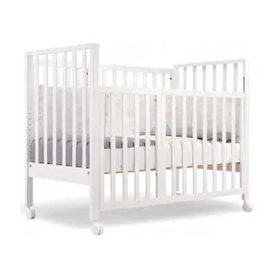 Cradle/Crib, Convertible, Adjustable Height, Sage Green – ER Evolution