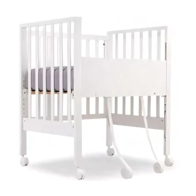 Cradle/Crib, Convertible, Adjustable Height, Sage Green – ER Evolution