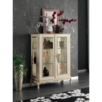 Emozioni 2-doors small display cabinet