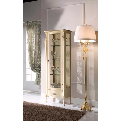 Passioni 1-ajtós vitrines szekrény (jobbra vagy balra nyíló)