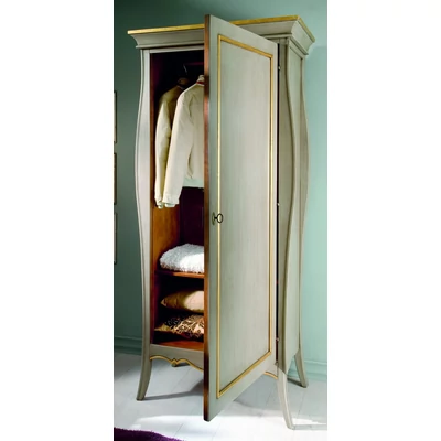 Retro 1-door wardrobe closet