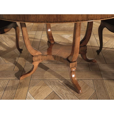 Profumo di Casa intarziás kerek étkezőasztal 140x140 cm