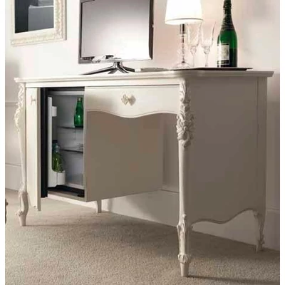 Venere Desk with minibar, opening to the left