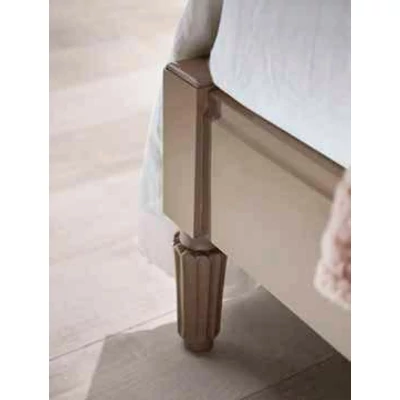 Aria Double bedstead - 160 cm, with upholstered headboard