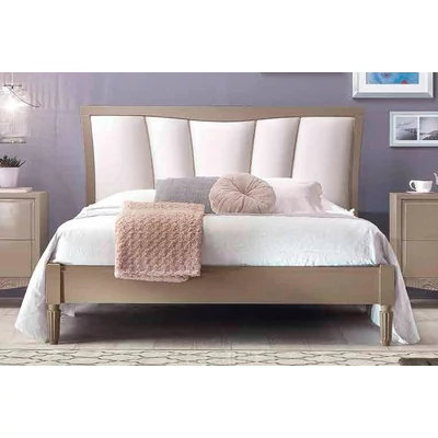 Aria franciaágy keret, kárpitozott fejvéggel - 160 cm