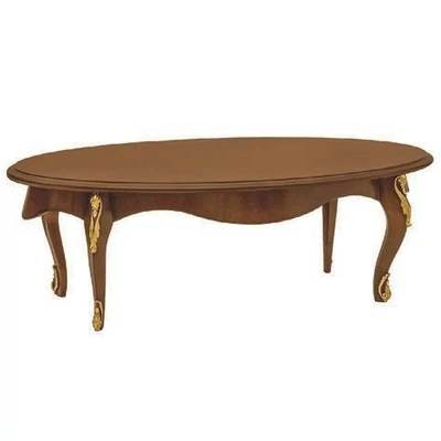 Charme Coffee table, with wooden top