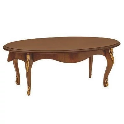 Charme Coffee table, with wooden top