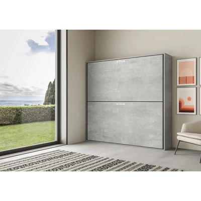 Emeletes szekrényágy – cement színváltozat