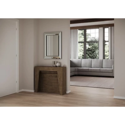 Anea konzolasztal zárt állapotban – dió színváltozat