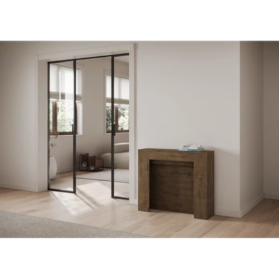 Kiba konzolasztal – dió színváltozat