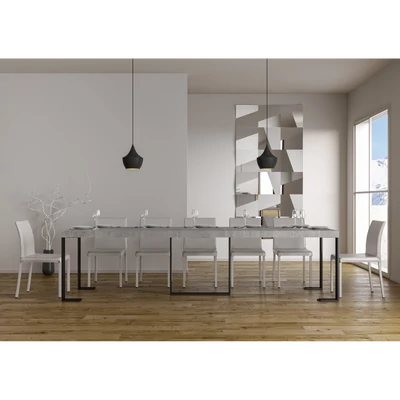 Futura Premium konzolasztal – 300 cm – cement színváltozat