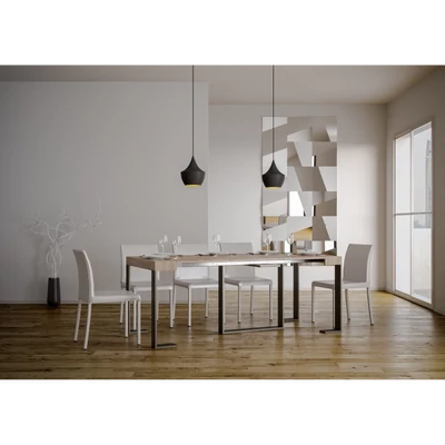 Futura konzolasztal – 196 cm – természetes tölgy színváltozat
