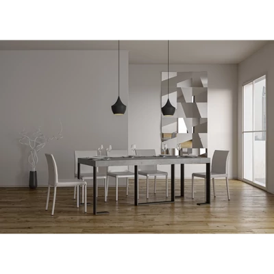 Futura Premium konzolasztal – 196 cm – cement színváltozat