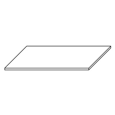 LM Jazz Armadio Extra shelf into 180 and 263 cm sliding door cabinet (2 pcs)