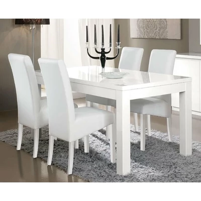 LM Roma Day Square-shaped dining table 100x100 cm - white