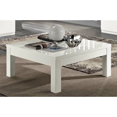 LM Roma Day Square-shaped coffee table - white