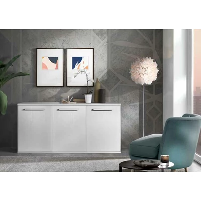 Easy 2-doors buffet chest of drawers with 3 drawers