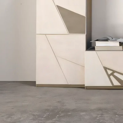 Ajtó geometrikus díszítéssel, polcos elemhez – Morello 3131.T