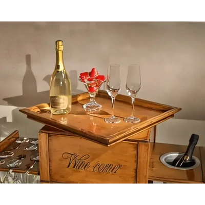 Borosüveg-tároló állvány – Morello Settecento 3373