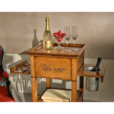 Borosüveg-tároló állvány – Morello Settecento 3373