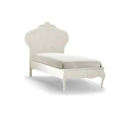 Egyszemélyes ágykeret kárpitozott fejvéggel – Morello 4589