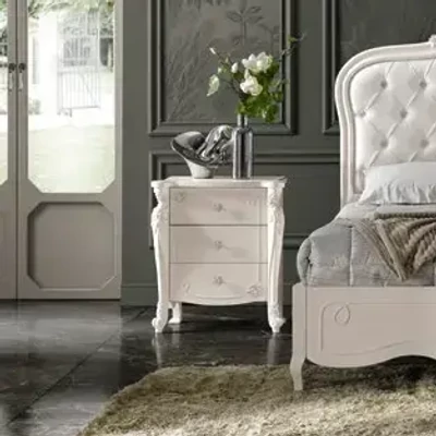 Éjjeliszekrény 3 fiókkal, finoman záródó mechanizmussal – Morello 4105