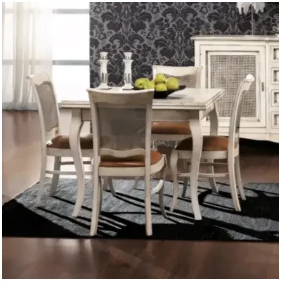 Szék kárpitozott ülőfelülettel, bécsi nádfonatos háttámlával – Morello Vanity 2090