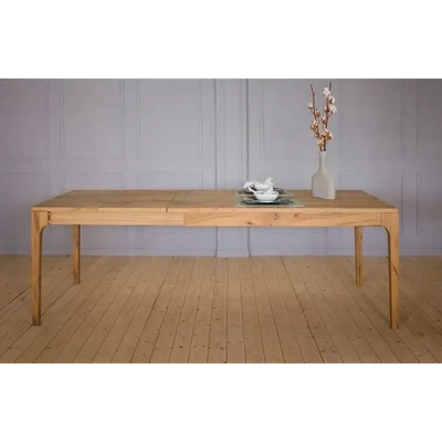 Étkezőasztal, bővíthető, antik tölgy – Morello 2267