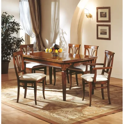 Armchair with Upholstered Seat – Morello 2297