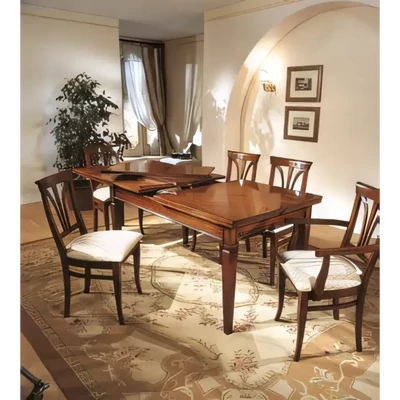 Armchair with Upholstered Seat – Morello 2297