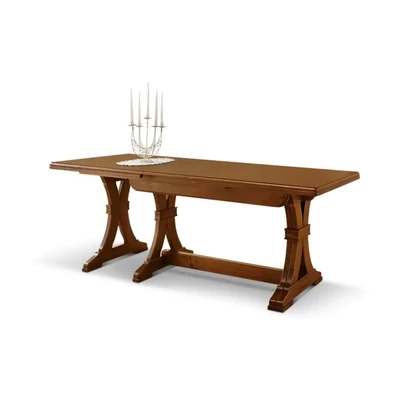 Étkezőasztal, bővíthető (kihúzható), megerősített, 180x100 cm – Morello 2371