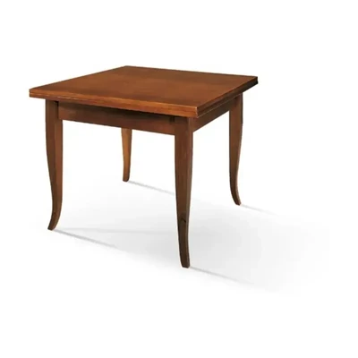 Étkezőasztal, négyzet alakú, bővíthető (kinyitható), 100x100 cm – Morello 2451