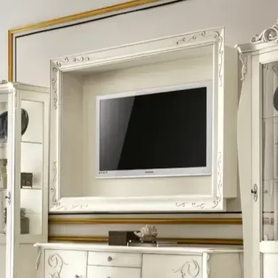 Fali TV-panel domború (relief) díszítéssel – Morello 3264