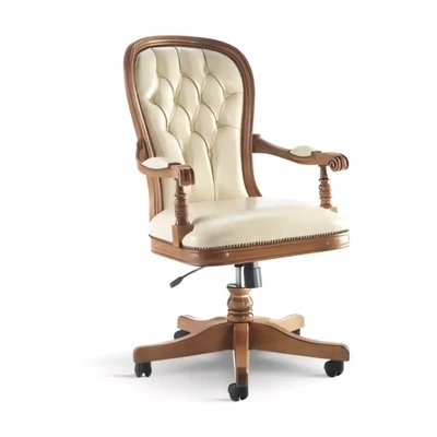 Forgószék, gurulós, kárpitozott – Morello 2647