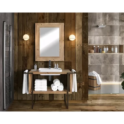 Fürdőszobaszekrény tükörrel – Morello 4656