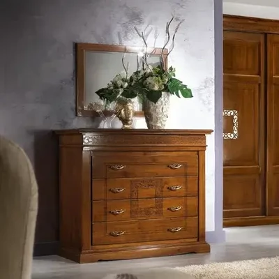 Gardróbszekrény, 2 tolóajtós, áttört díszítéssel – Morello 4164