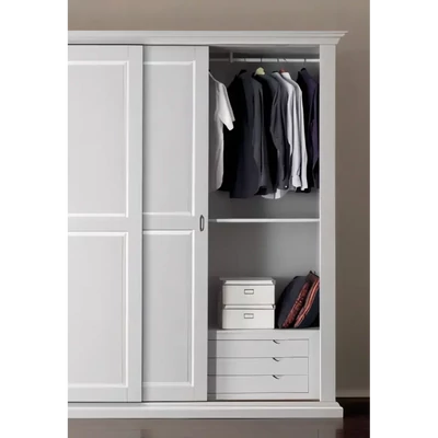 Gardróbszekrény, 2 tolóajtós – Morello 4244