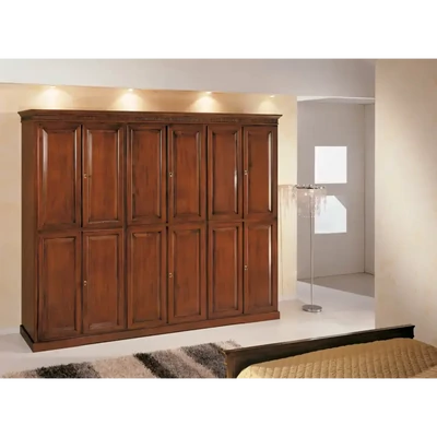 Gardróbszekrény, 6 ajtós – Morello 4265