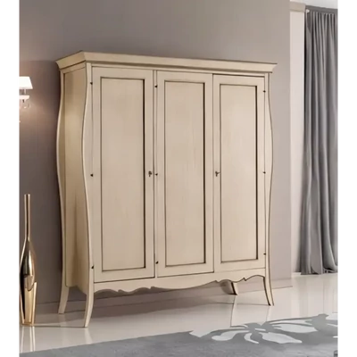 Bedroom Set with 3-Door Wardrobe – Morello 4292