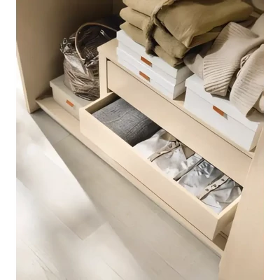 Wardrobe, 2 Sliding Doors, with Openwork Decoration – Morello 4532