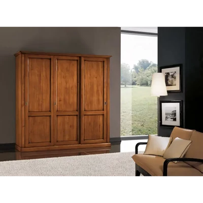 Gardróbszekrény, 3 tolóajtós – Morello 4537