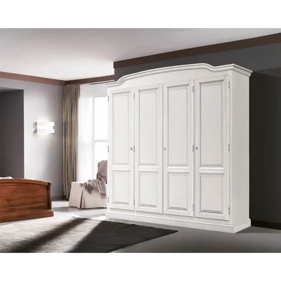 Gardróbszekrény, 4 ajtós – Morello 4564