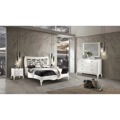 Chest of Drawers with 4 Drawers, Provence Style – Morello 4039