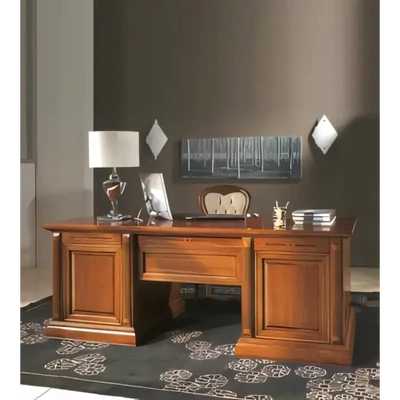 Writing Desk, 1-Door, with 4 Drawers – Morello 3892