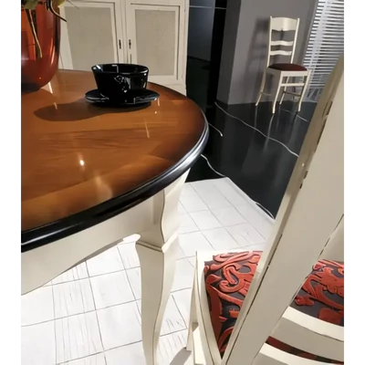 Round Dining Table, Extendable – Morello 2329